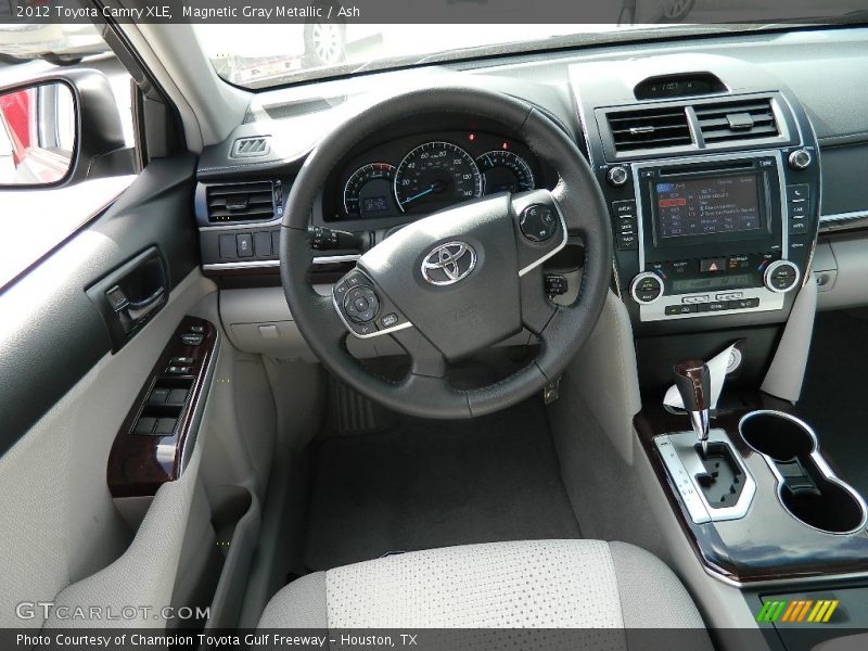 Magnetic Gray Metallic / Ash 2012 Toyota Camry XLE
