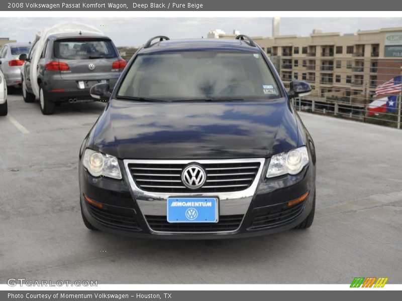 Deep Black / Pure Beige 2008 Volkswagen Passat Komfort Wagon