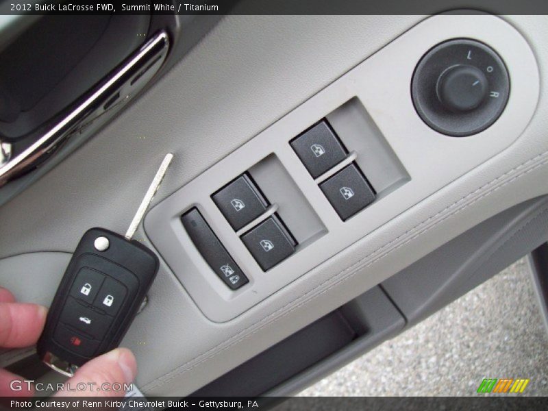 Summit White / Titanium 2012 Buick LaCrosse FWD