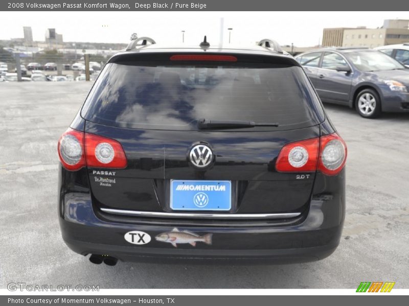 Deep Black / Pure Beige 2008 Volkswagen Passat Komfort Wagon