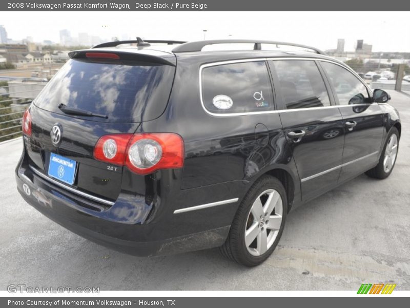 Deep Black / Pure Beige 2008 Volkswagen Passat Komfort Wagon