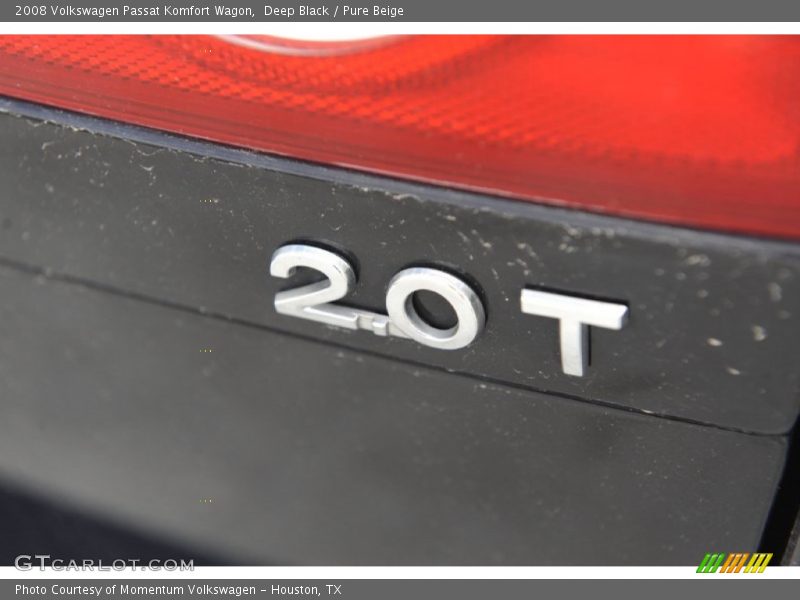 Deep Black / Pure Beige 2008 Volkswagen Passat Komfort Wagon
