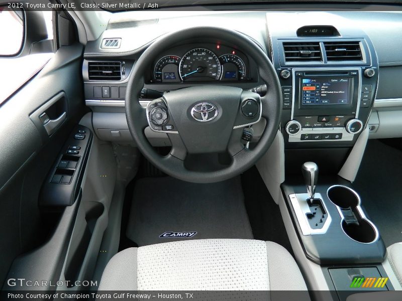 Classic Silver Metallic / Ash 2012 Toyota Camry LE