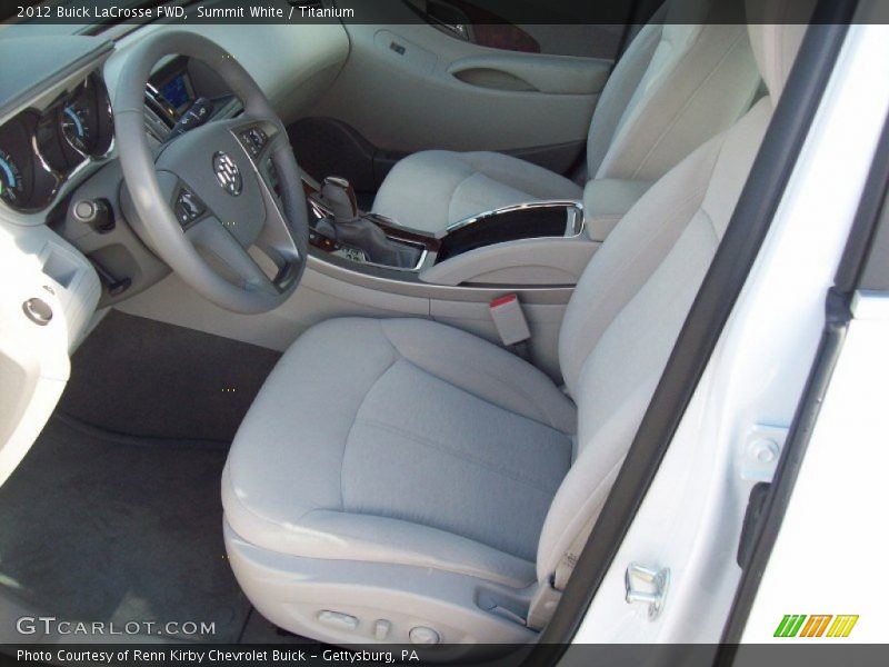Summit White / Titanium 2012 Buick LaCrosse FWD