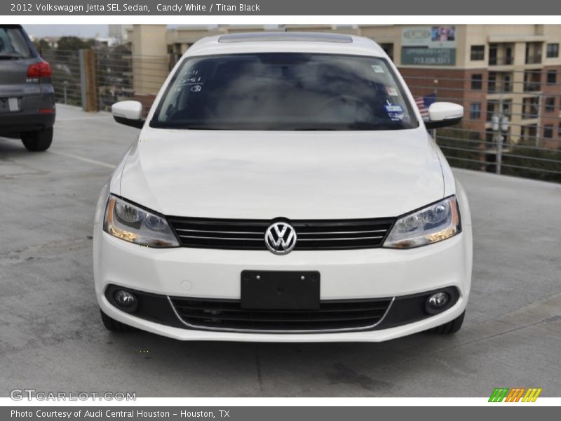 Candy White / Titan Black 2012 Volkswagen Jetta SEL Sedan