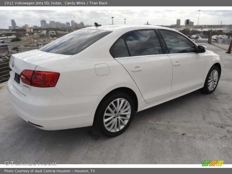 Candy White / Titan Black 2012 Volkswagen Jetta SEL Sedan