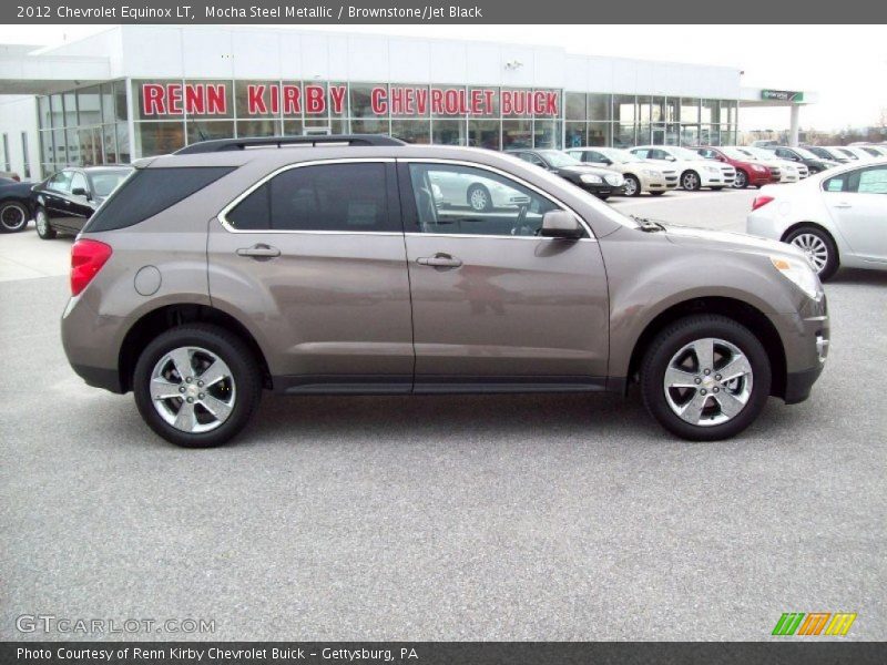 Mocha Steel Metallic / Brownstone/Jet Black 2012 Chevrolet Equinox LT