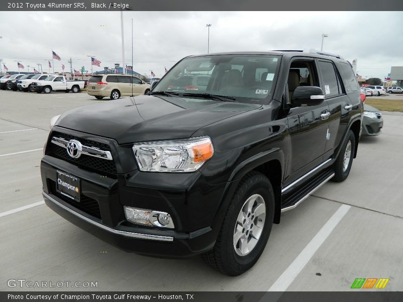 Black / Beige 2012 Toyota 4Runner SR5