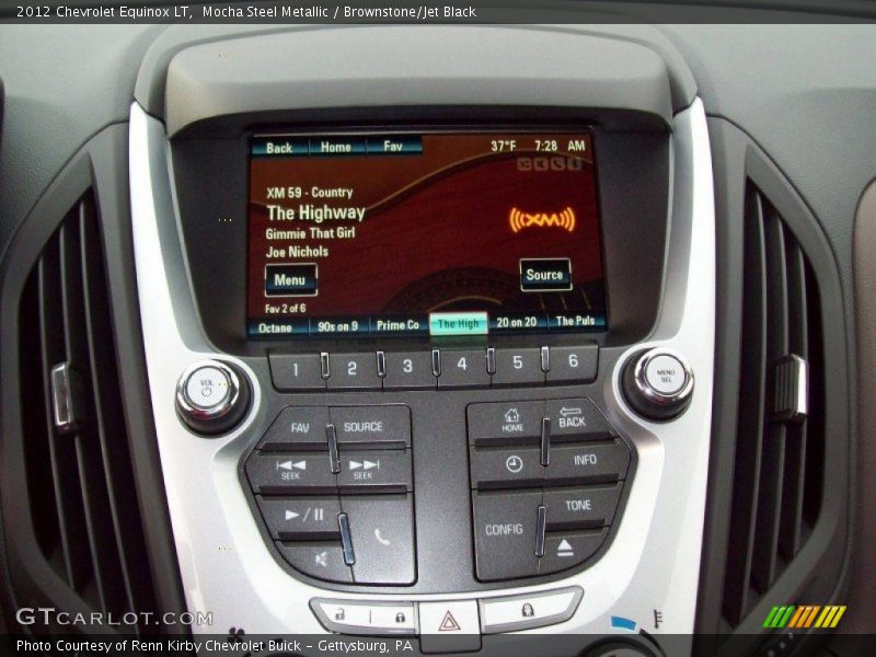 Mocha Steel Metallic / Brownstone/Jet Black 2012 Chevrolet Equinox LT