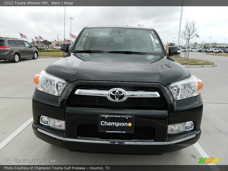 Black / Beige 2012 Toyota 4Runner SR5