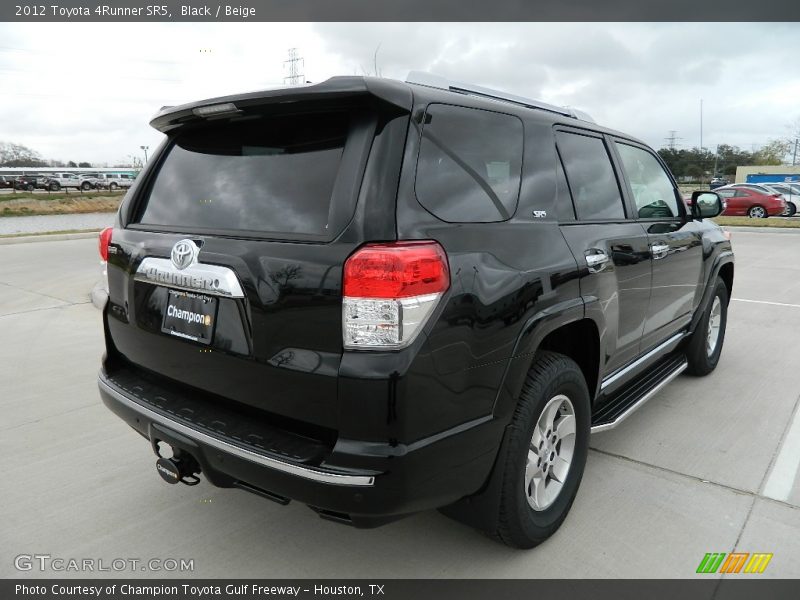 Black / Beige 2012 Toyota 4Runner SR5