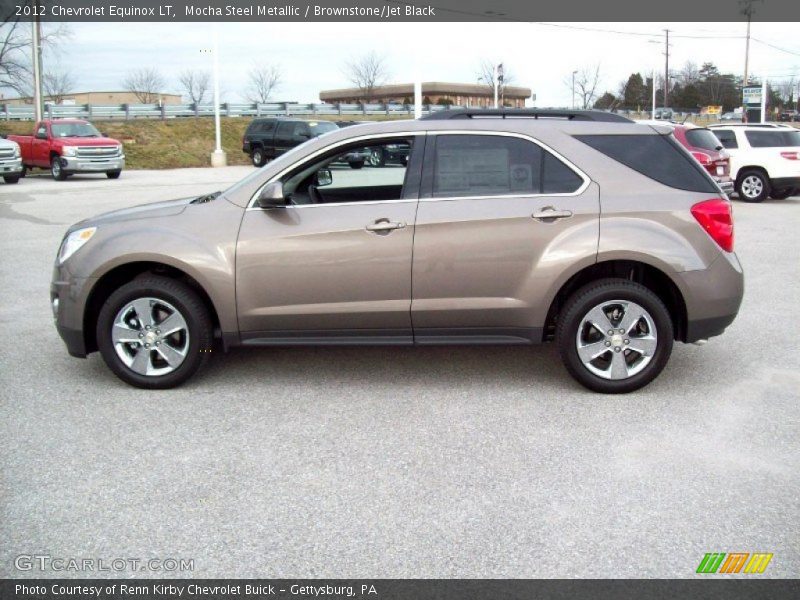 Mocha Steel Metallic / Brownstone/Jet Black 2012 Chevrolet Equinox LT