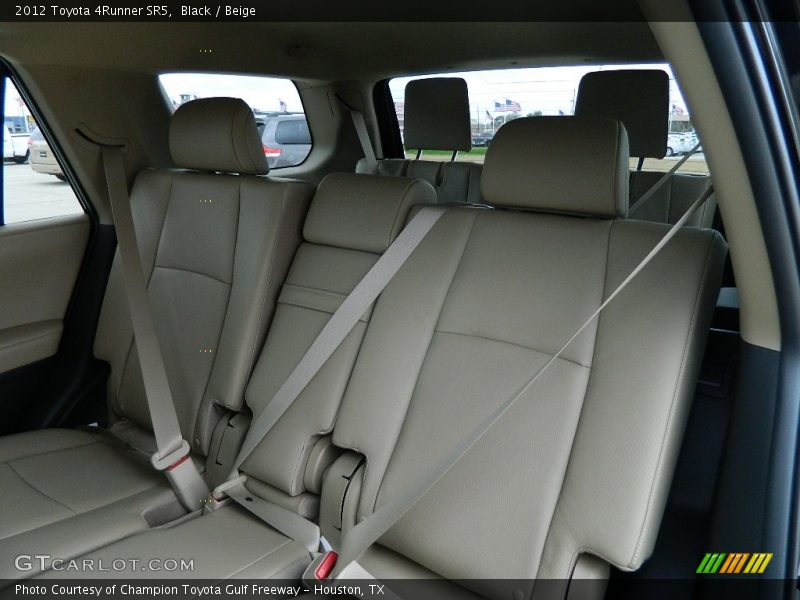 Black / Beige 2012 Toyota 4Runner SR5