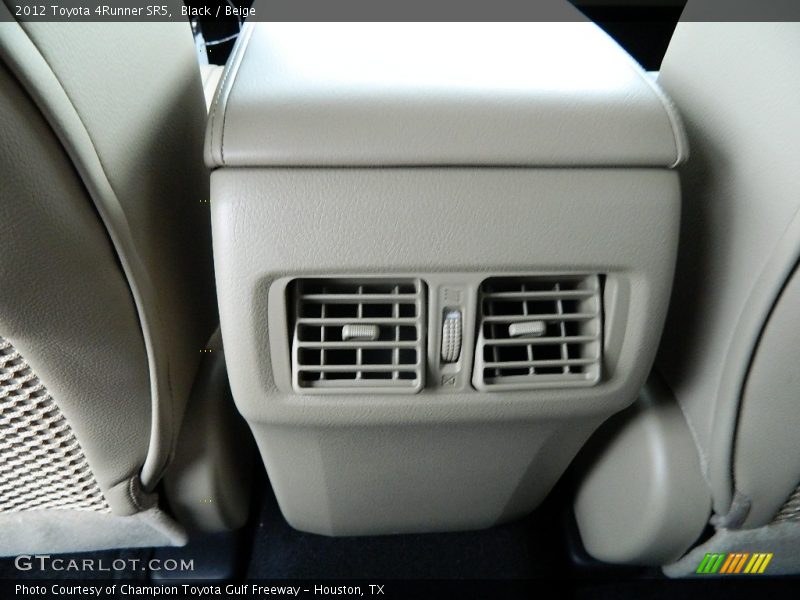 Black / Beige 2012 Toyota 4Runner SR5