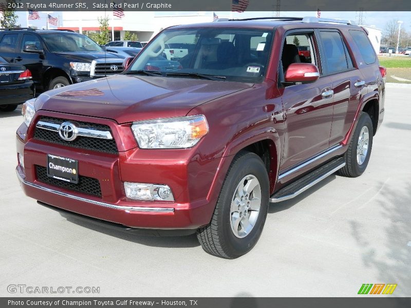 Salsa Red Pearl / Graphite 2012 Toyota 4Runner SR5