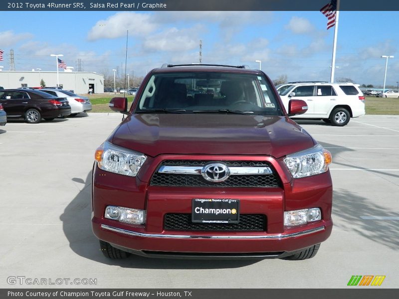 Salsa Red Pearl / Graphite 2012 Toyota 4Runner SR5