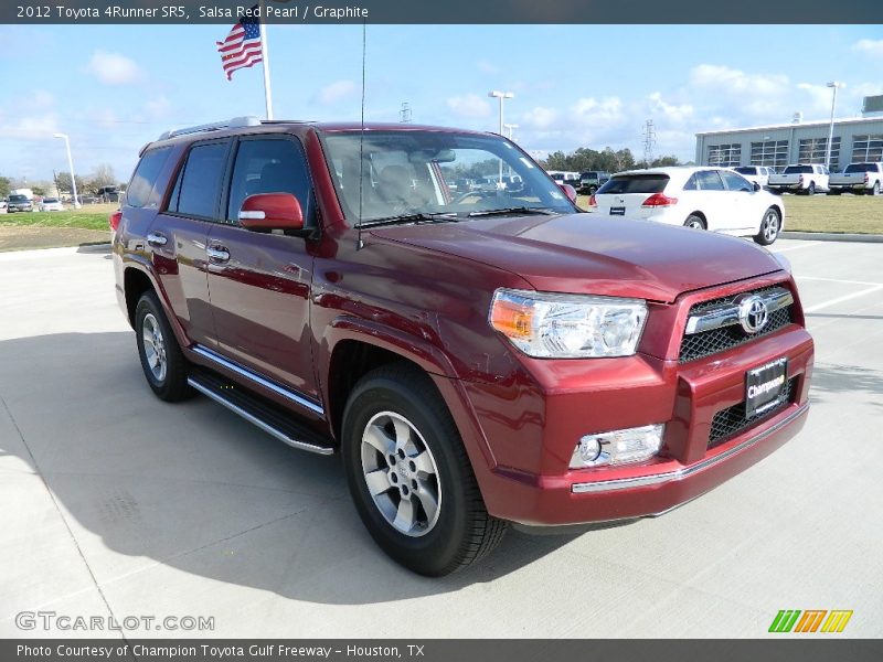 Salsa Red Pearl / Graphite 2012 Toyota 4Runner SR5