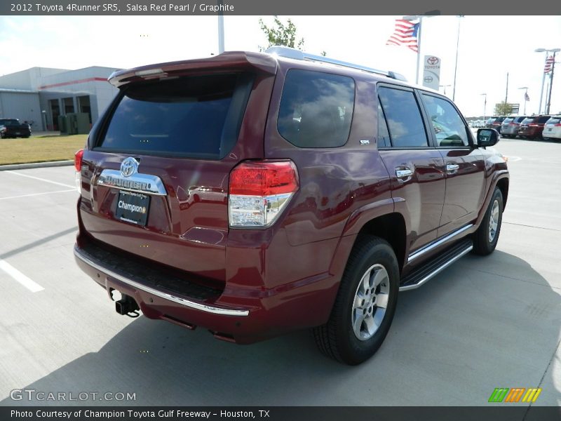 Salsa Red Pearl / Graphite 2012 Toyota 4Runner SR5