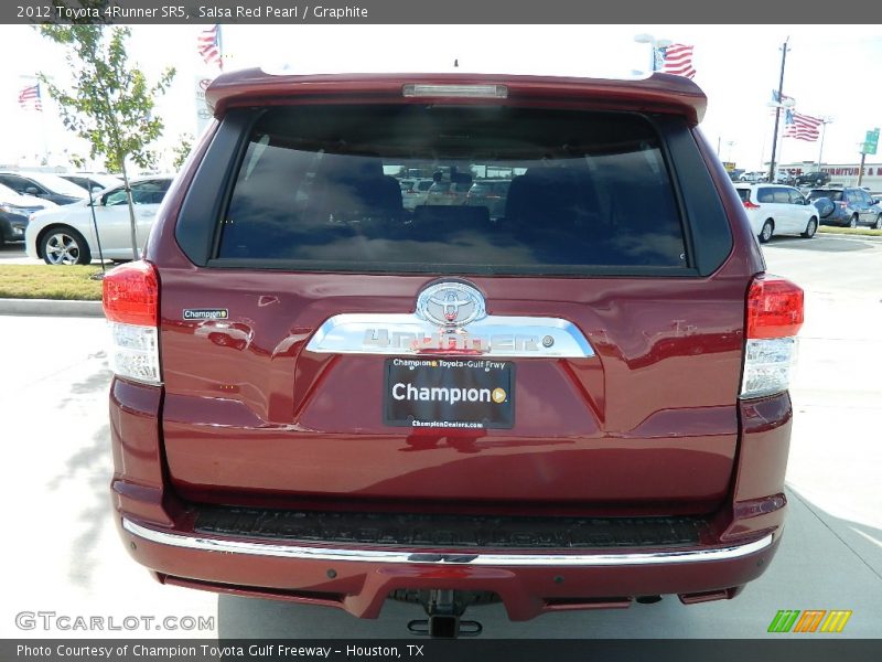 Salsa Red Pearl / Graphite 2012 Toyota 4Runner SR5