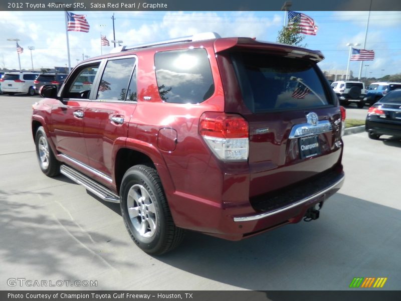 Salsa Red Pearl / Graphite 2012 Toyota 4Runner SR5