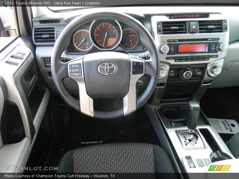 Dashboard of 2012 4Runner SR5