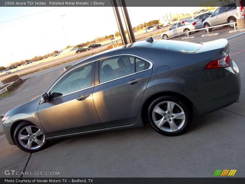 Polished Metal Metallic / Ebony 2009 Acura TSX Sedan