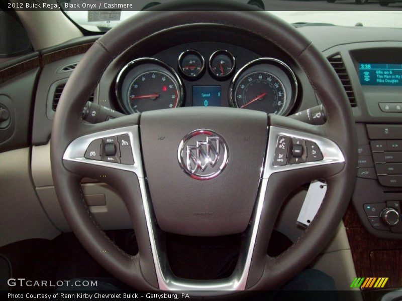 Black Onyx / Cashmere 2012 Buick Regal