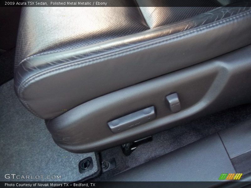 Polished Metal Metallic / Ebony 2009 Acura TSX Sedan