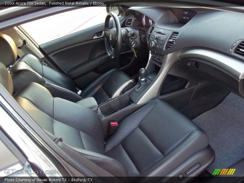 Polished Metal Metallic / Ebony 2009 Acura TSX Sedan