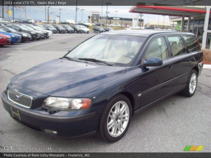 Nautic Blue / Beige 2001 Volvo V70 T5