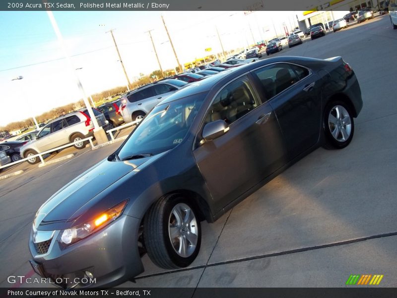 Polished Metal Metallic / Ebony 2009 Acura TSX Sedan