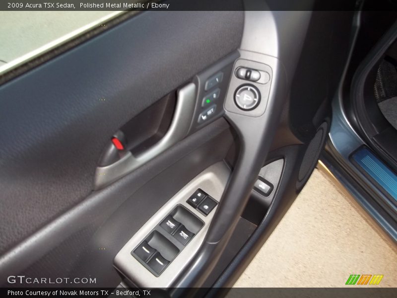 Polished Metal Metallic / Ebony 2009 Acura TSX Sedan