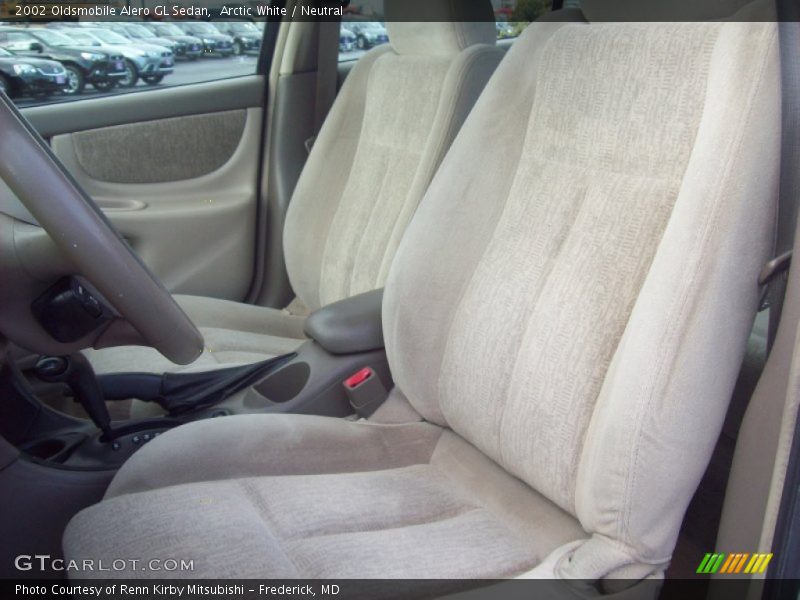 Arctic White / Neutral 2002 Oldsmobile Alero GL Sedan