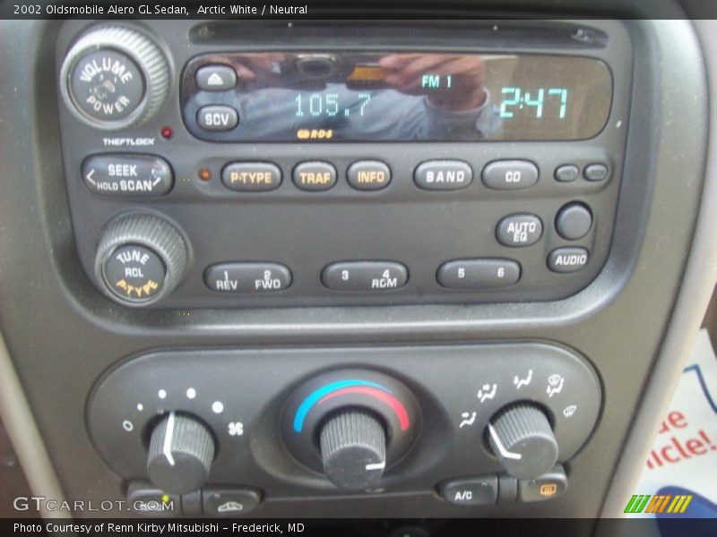 Audio System of 2002 Alero GL Sedan