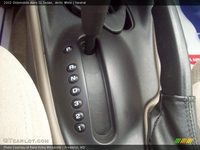  2002 Alero GL Sedan 4 Speed Automatic Shifter