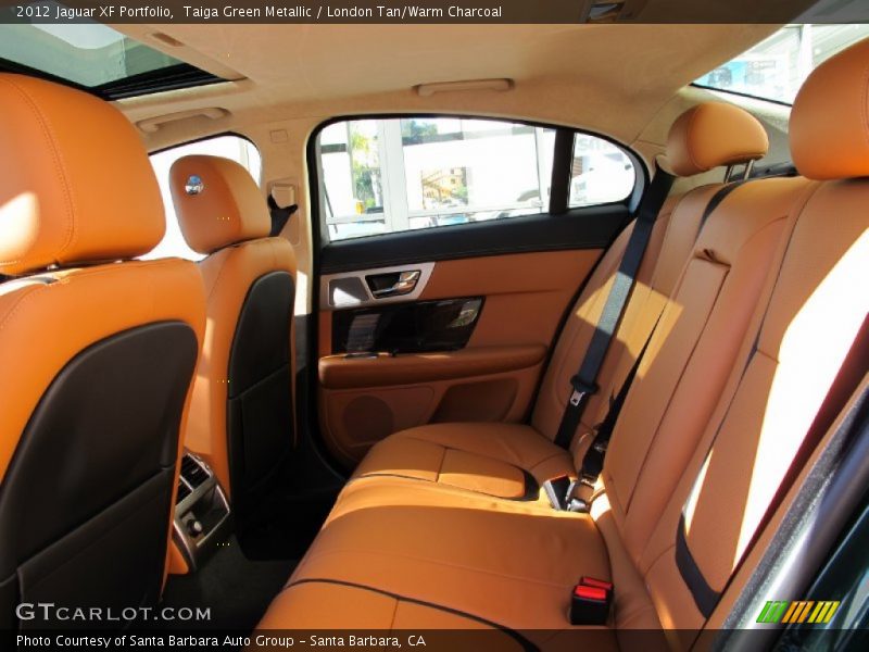 Taiga Green Metallic / London Tan/Warm Charcoal 2012 Jaguar XF Portfolio