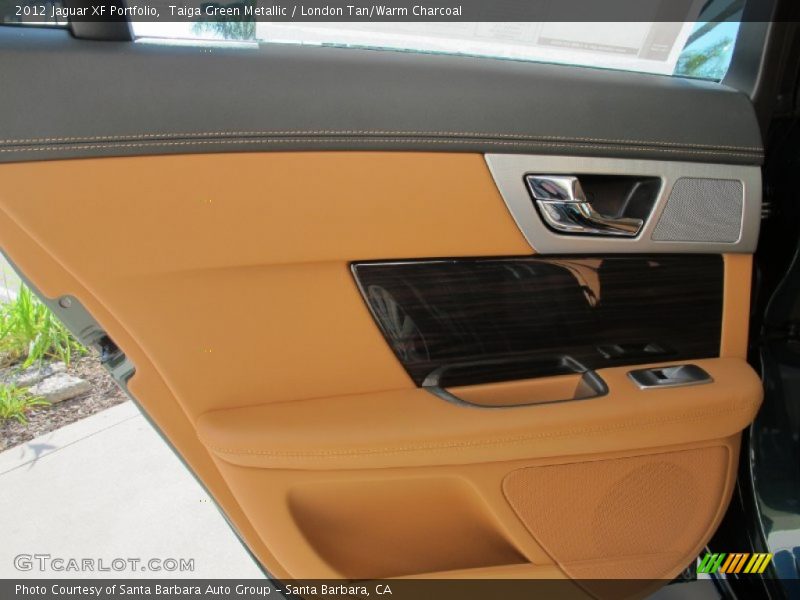 Taiga Green Metallic / London Tan/Warm Charcoal 2012 Jaguar XF Portfolio