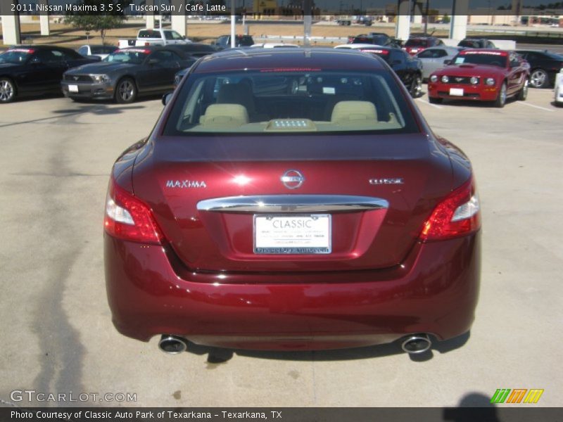 Tuscan Sun / Cafe Latte 2011 Nissan Maxima 3.5 S