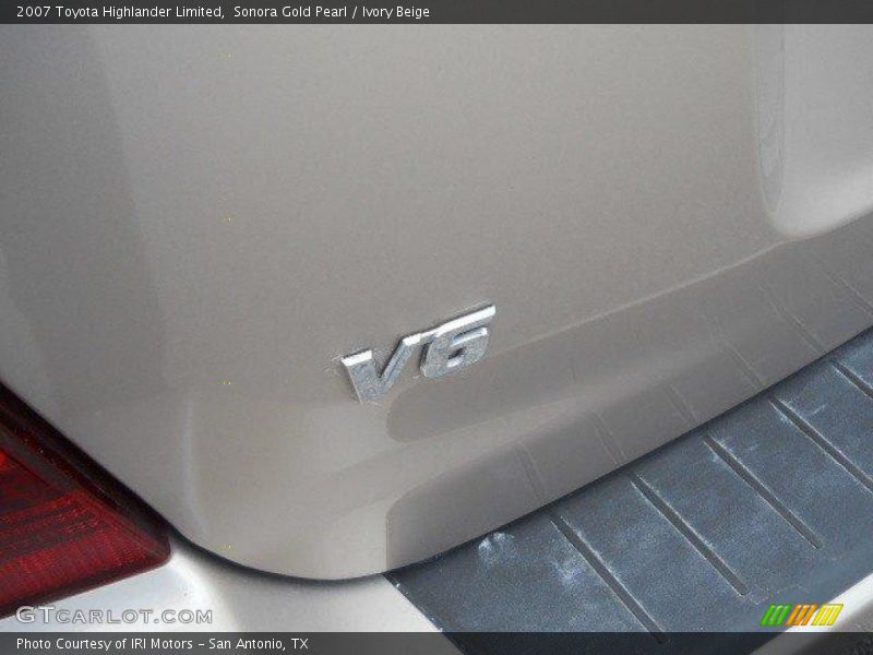 Sonora Gold Pearl / Ivory Beige 2007 Toyota Highlander Limited