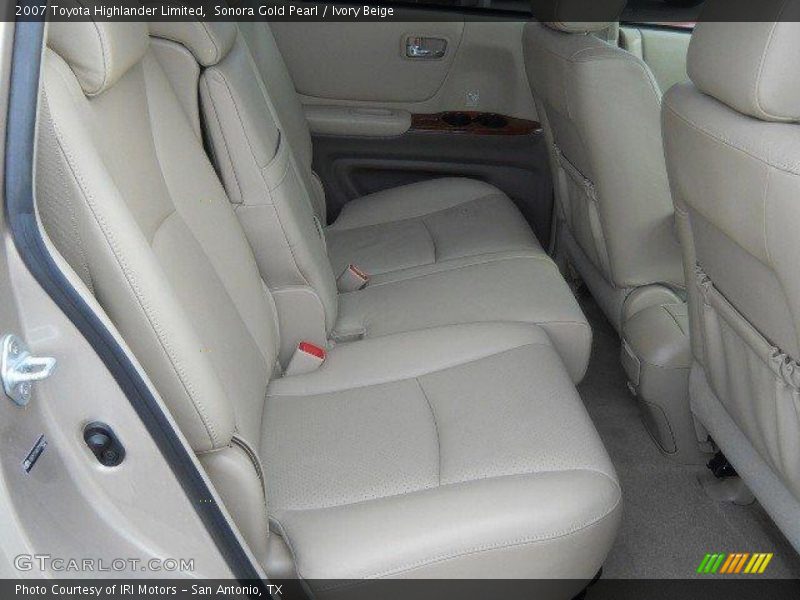 Sonora Gold Pearl / Ivory Beige 2007 Toyota Highlander Limited