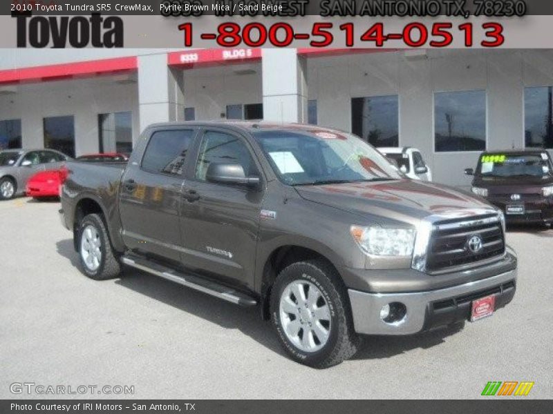 Pyrite Brown Mica / Sand Beige 2010 Toyota Tundra SR5 CrewMax