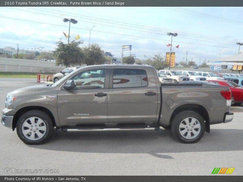 Pyrite Brown Mica / Sand Beige 2010 Toyota Tundra SR5 CrewMax