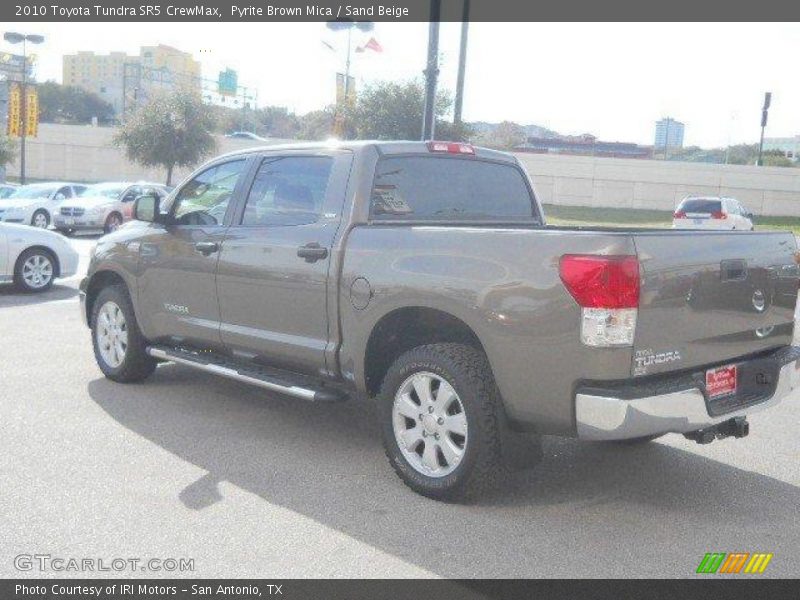 Pyrite Brown Mica / Sand Beige 2010 Toyota Tundra SR5 CrewMax