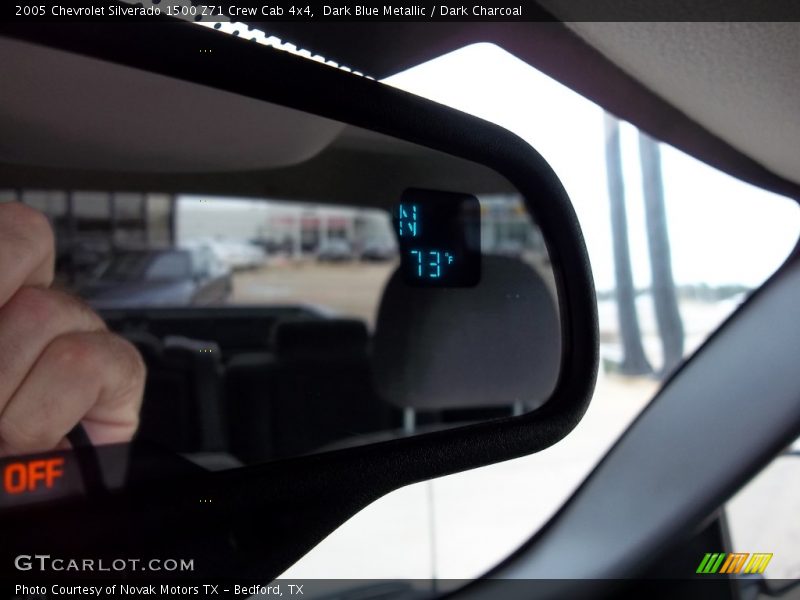 Dark Blue Metallic / Dark Charcoal 2005 Chevrolet Silverado 1500 Z71 Crew Cab 4x4