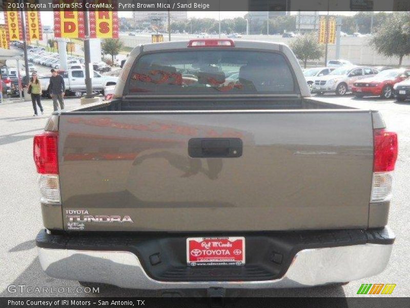 Pyrite Brown Mica / Sand Beige 2010 Toyota Tundra SR5 CrewMax