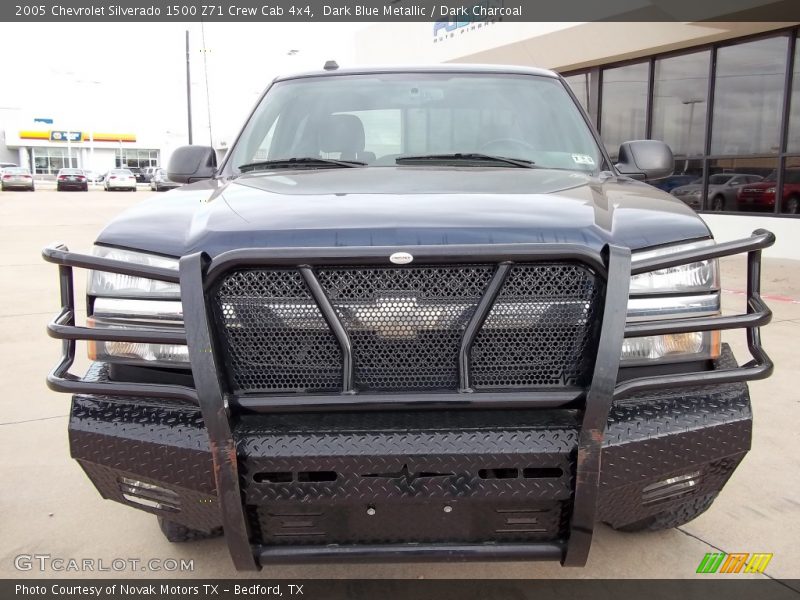 Dark Blue Metallic / Dark Charcoal 2005 Chevrolet Silverado 1500 Z71 Crew Cab 4x4