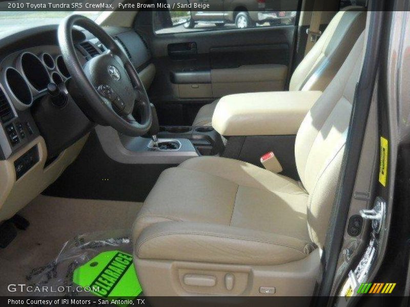 Pyrite Brown Mica / Sand Beige 2010 Toyota Tundra SR5 CrewMax