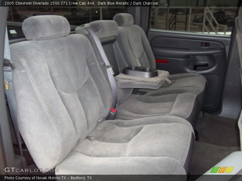 Dark Blue Metallic / Dark Charcoal 2005 Chevrolet Silverado 1500 Z71 Crew Cab 4x4
