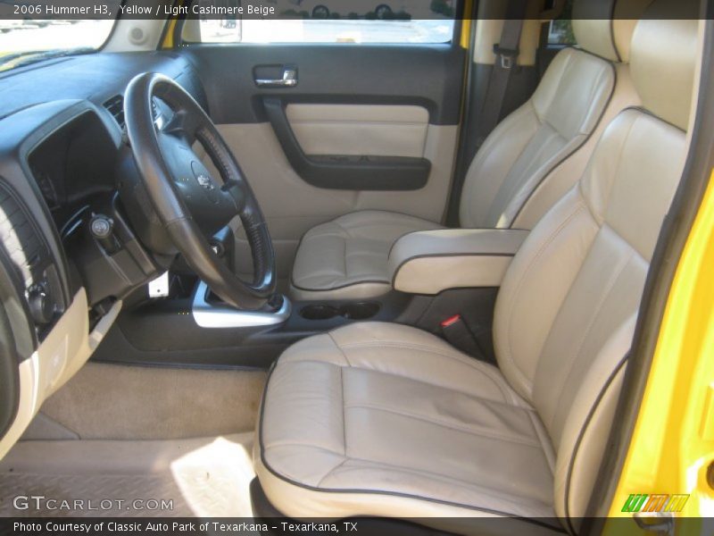  2006 H3  Light Cashmere Beige Interior