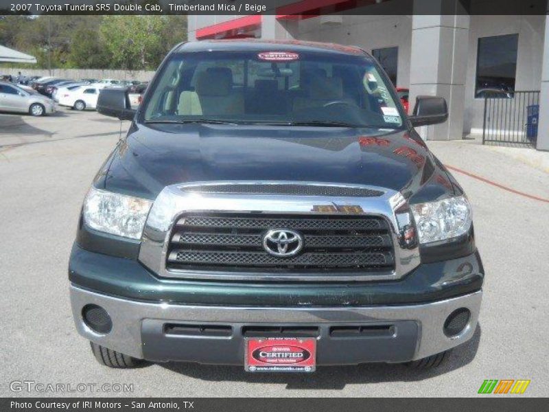 Timberland Mica / Beige 2007 Toyota Tundra SR5 Double Cab